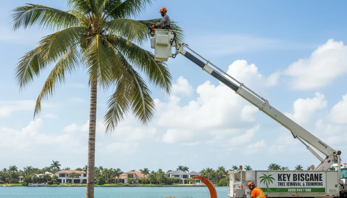 Professional tree removal service in Miami Beach FL by local certified arborists