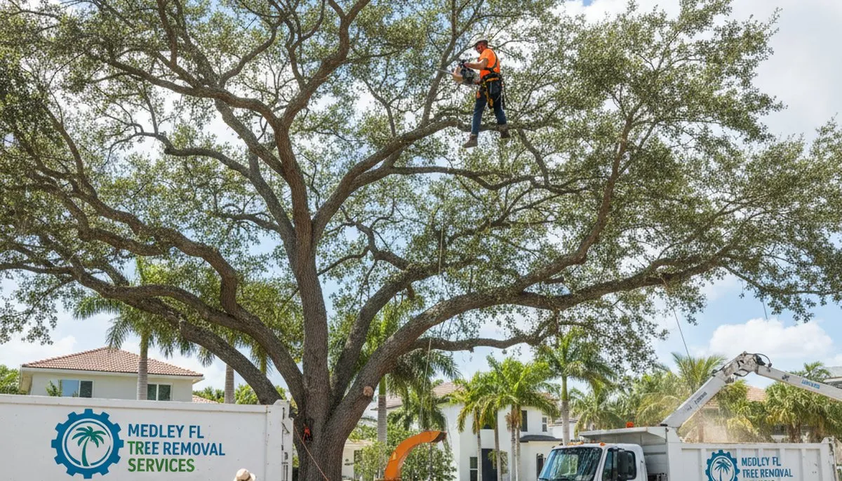 Professional tree removal service in Miami Beach FL by certified arborists